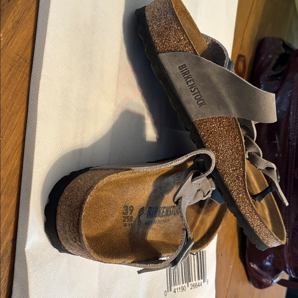 Birkenstock Beige Braided Sandals - Picture 7 of 10